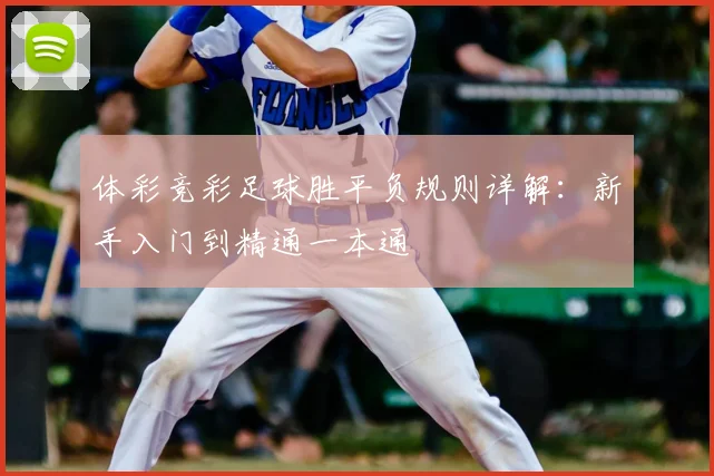 体彩竞彩足球胜平负规则详解:新手入门到精通一本通